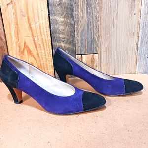 Salvatore Ferragamo Suede Pumps